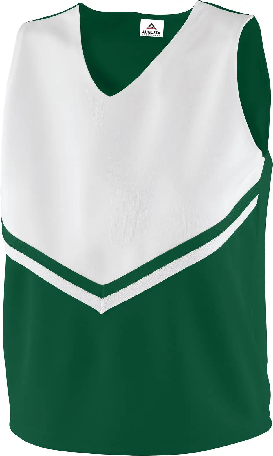 Augusta 9111 Girls Pride Shell - Dark Green White - Xs