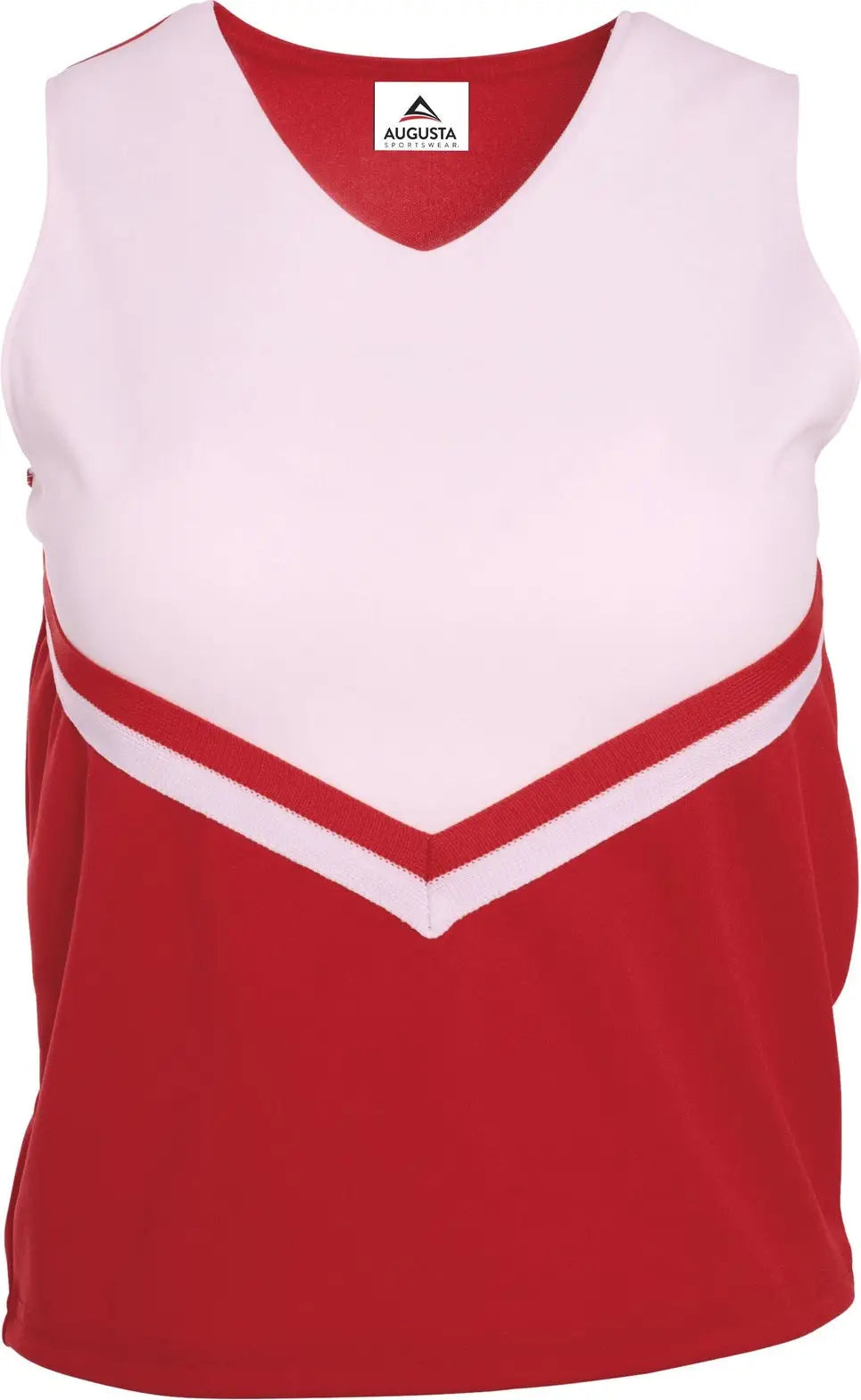 Augusta 9111 Girls Pride Shell - Red White - Xs
