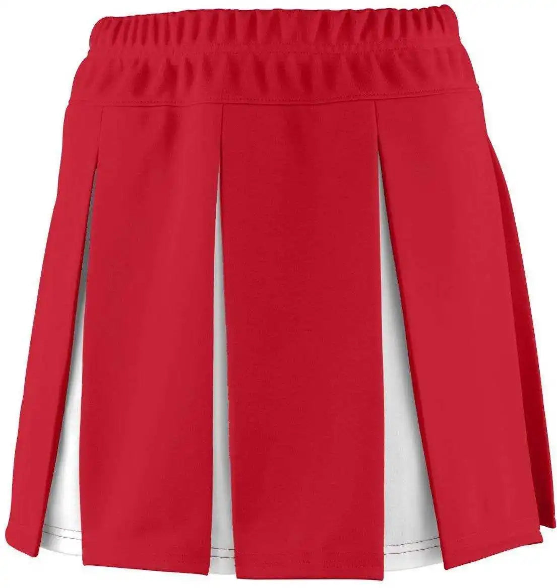 Augusta 9115 Ladies Liberty Skirt - Red White
