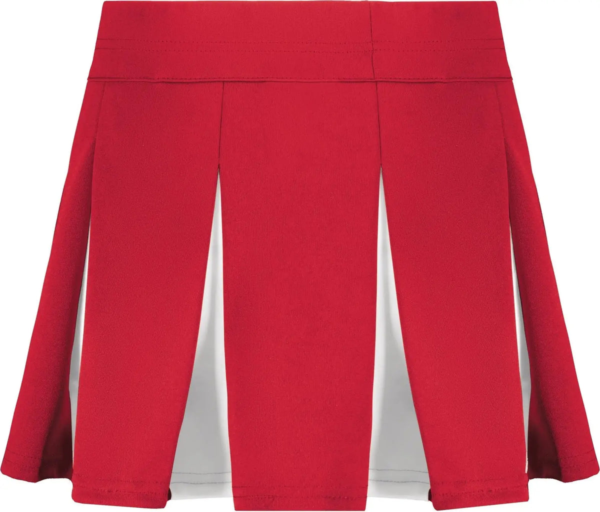Augusta 9115 Ladies Liberty Skirt - Red White