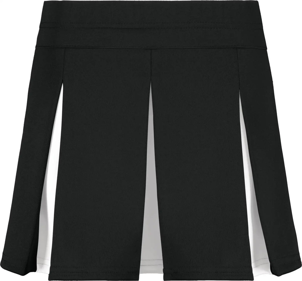 Augusta 9116 Girls Liberty Skirt - Black White