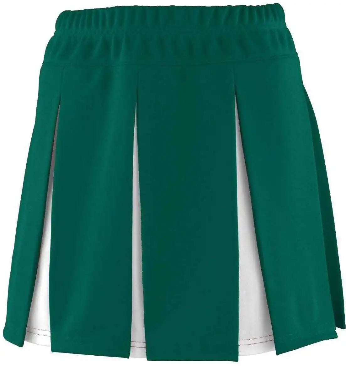 Augusta 9116 Girls Liberty Skirt - Forest White
