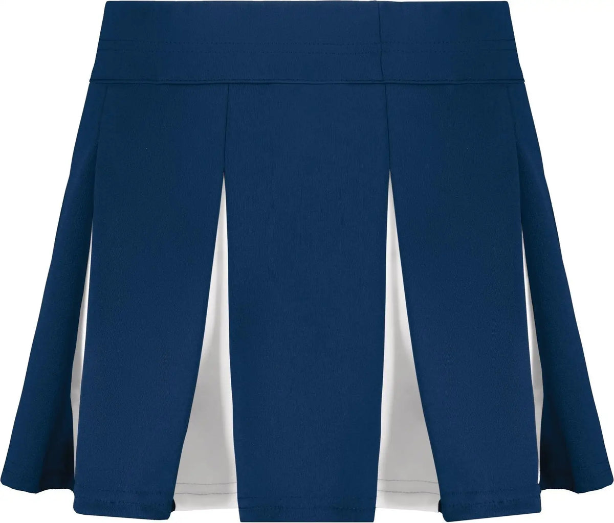 Augusta 9116 Girls Liberty Skirt - Navy White
