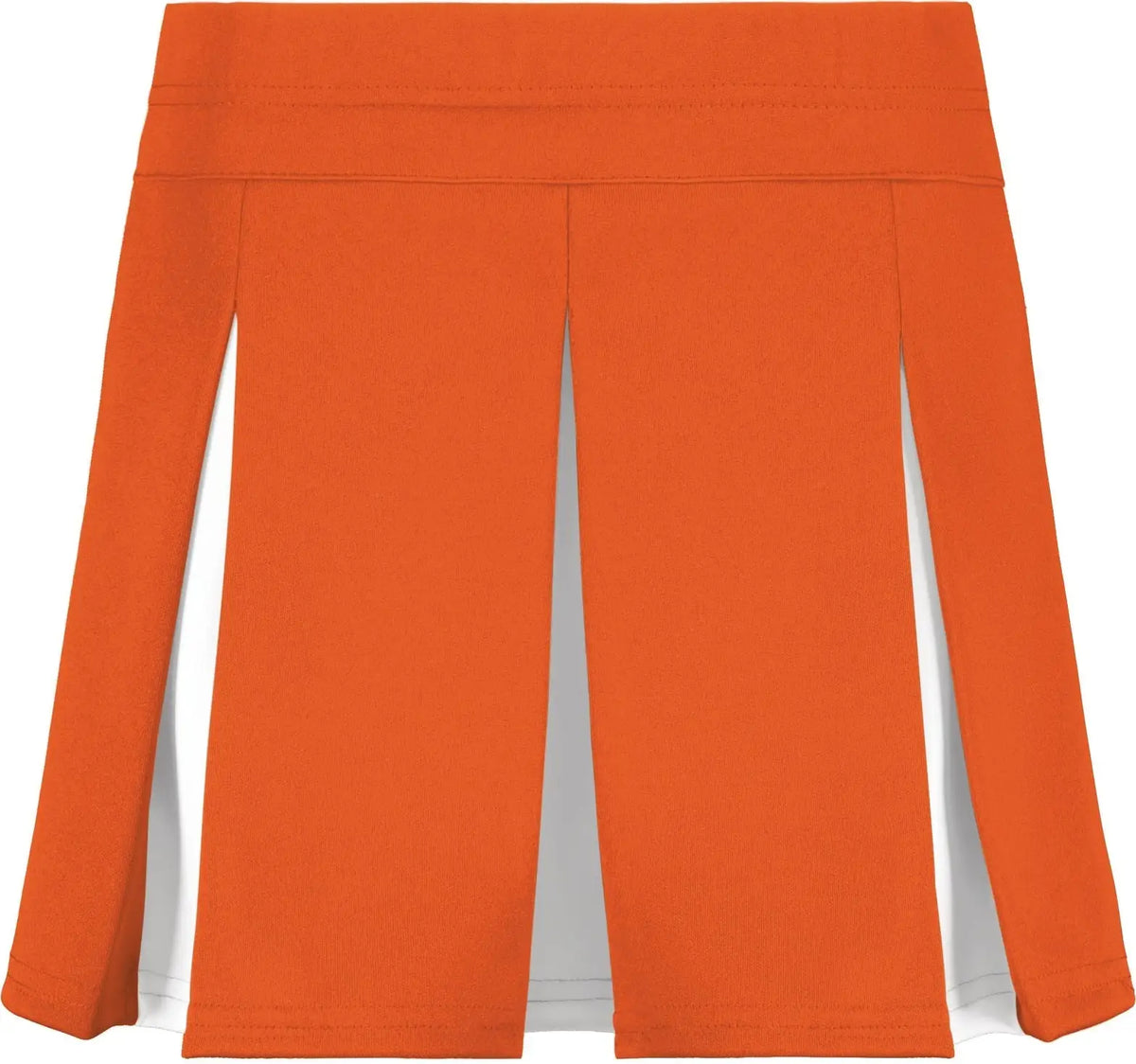 Augusta 9116 Girls Liberty Skirt - Orange White