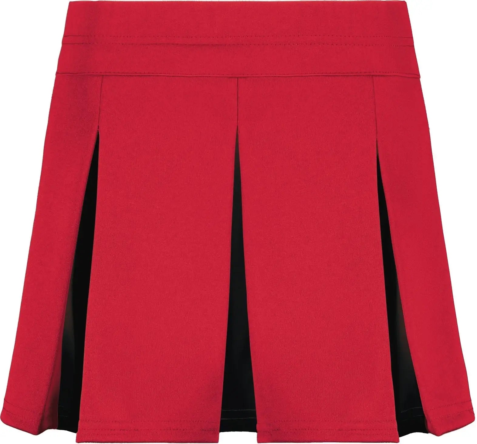 Augusta 9116 Girls Liberty Skirt - Red Black - Xs