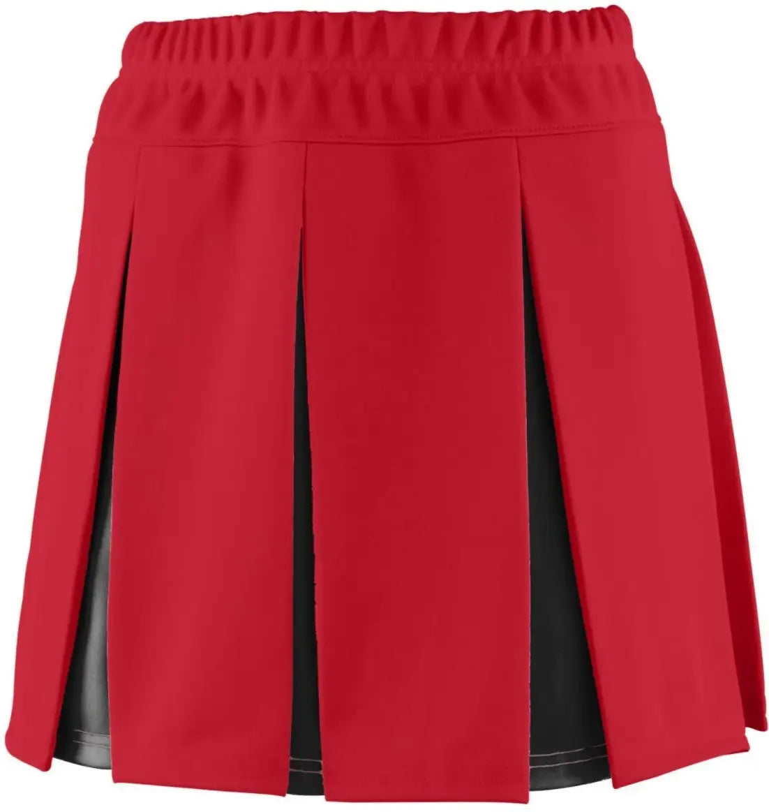 Augusta 9116 Girls Liberty Skirt - Red Black