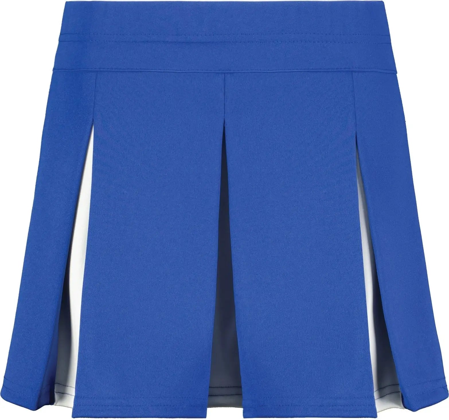 Augusta 9116 Girls Liberty Skirt - Royal White - Xs