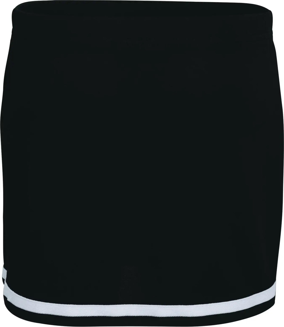 Augusta 9125 Ladies Energy Skirt - Black White