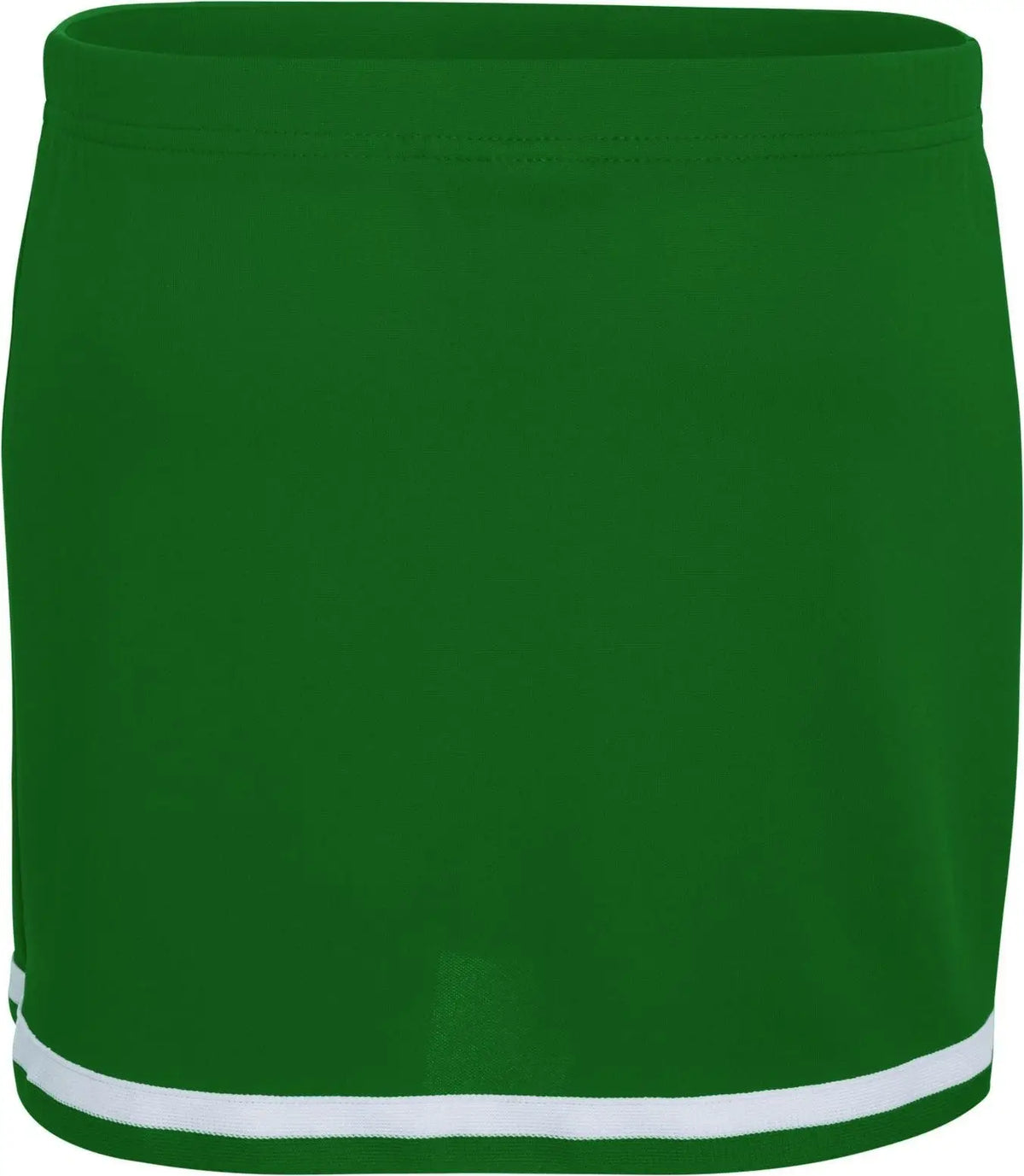 Augusta 9125 Ladies Energy Skirt - Dark Green White