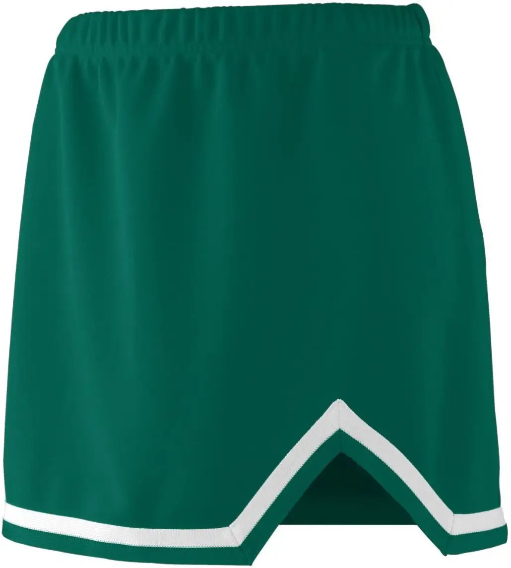 Augusta 9125 Ladies Energy Skirt - Dark Green White - s