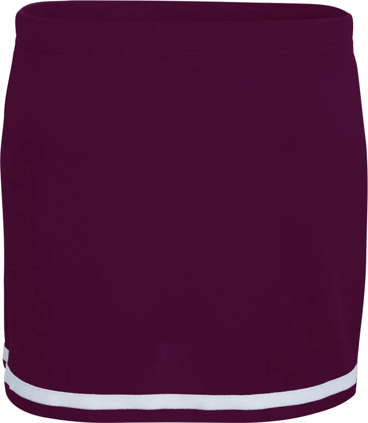 Augusta 9125 Ladies Energy Skirt - Maroon White