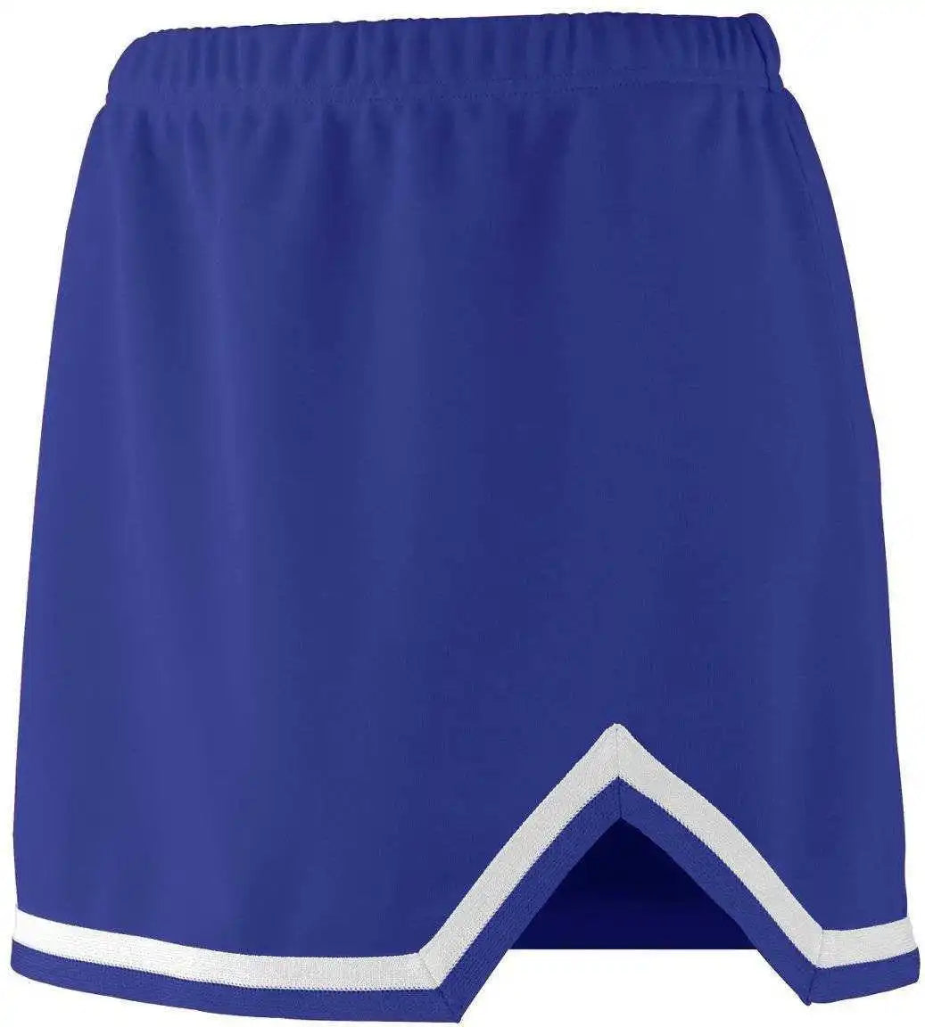 Augusta 9125 Ladies Energy Skirt Purple White