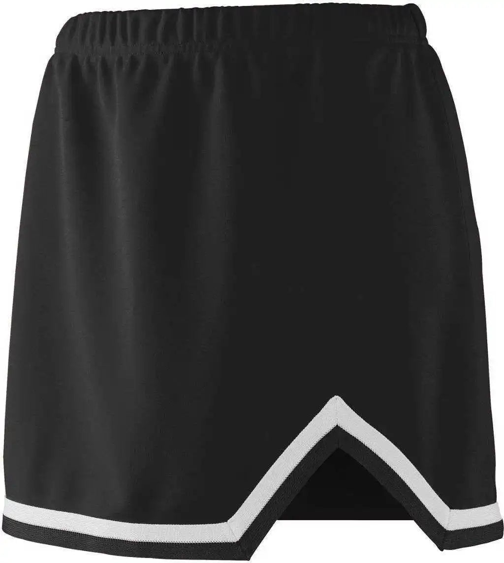 Augusta 9126 Girls Energy Skirt Black White