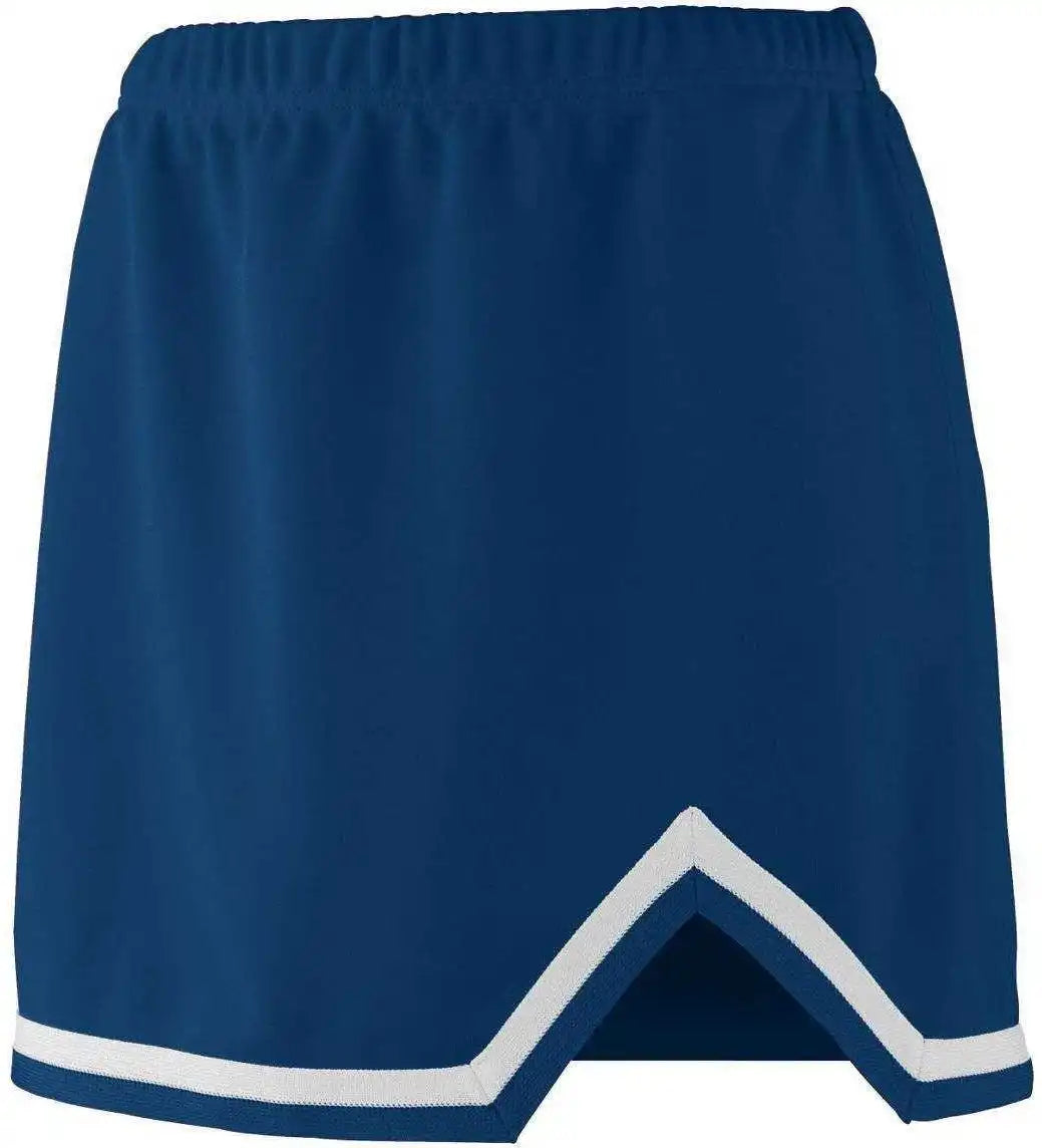 Augusta 9126 Girls Energy Skirt - Navy White