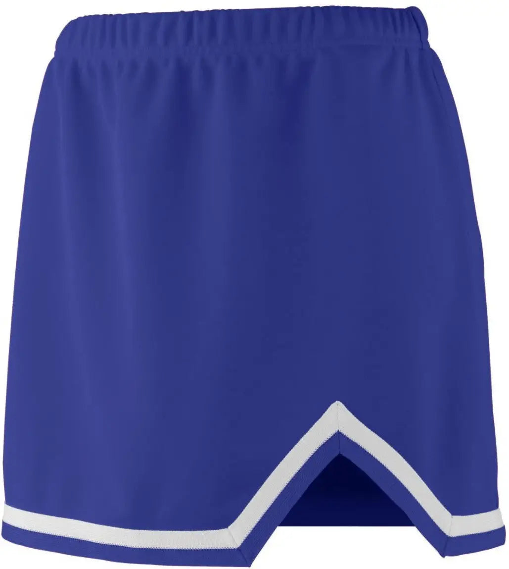 Augusta 9126 Girls Energy Skirt - Purple White - m
