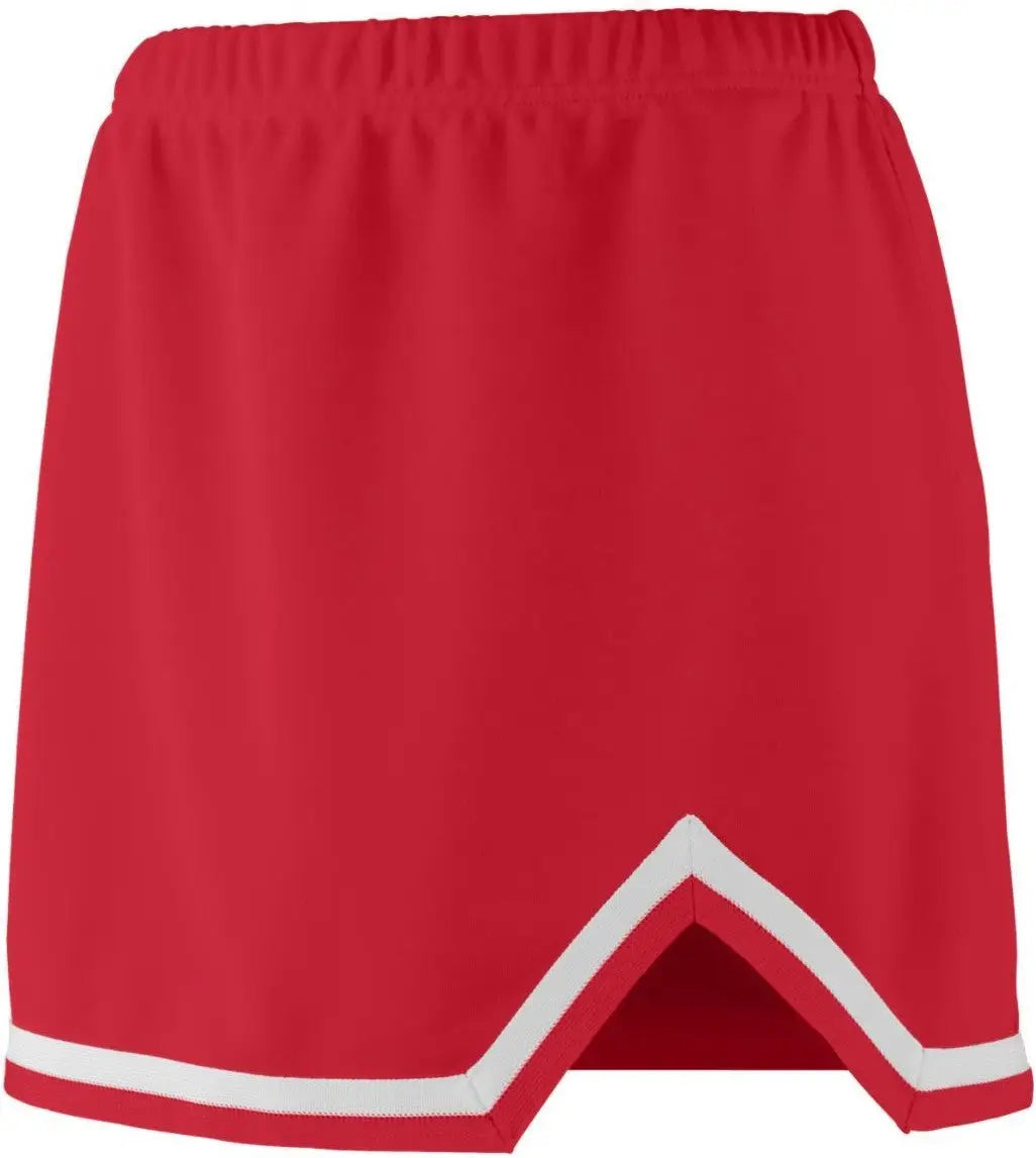 Augusta 9126 Girls Energy Skirt - Red White