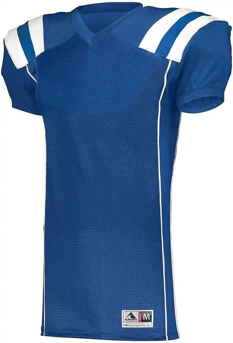 Augusta 9580 Tform Football Jersey - Royal White