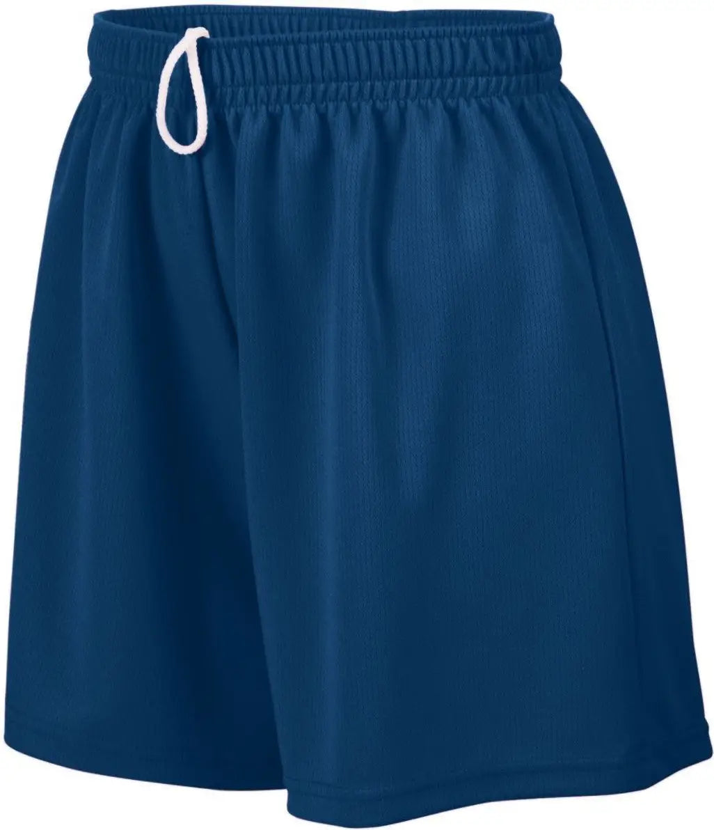 Augusta 960 Ladies Wicking Mesh Short - Navy - s