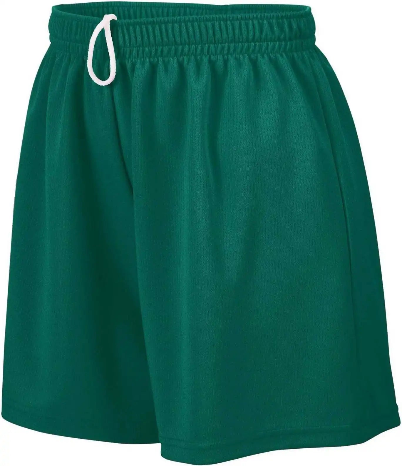 Augusta 961 Girls Wicking Mesh Short - Dark Green