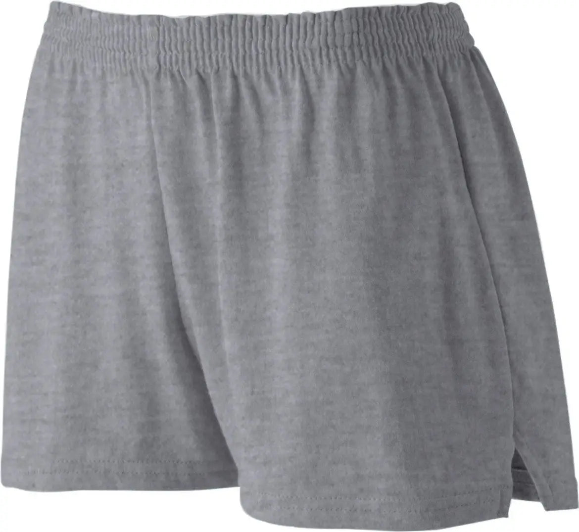 Augusta 987 Ladies Jr Ft Tf Jersey Short - Athletic Heather - Xs