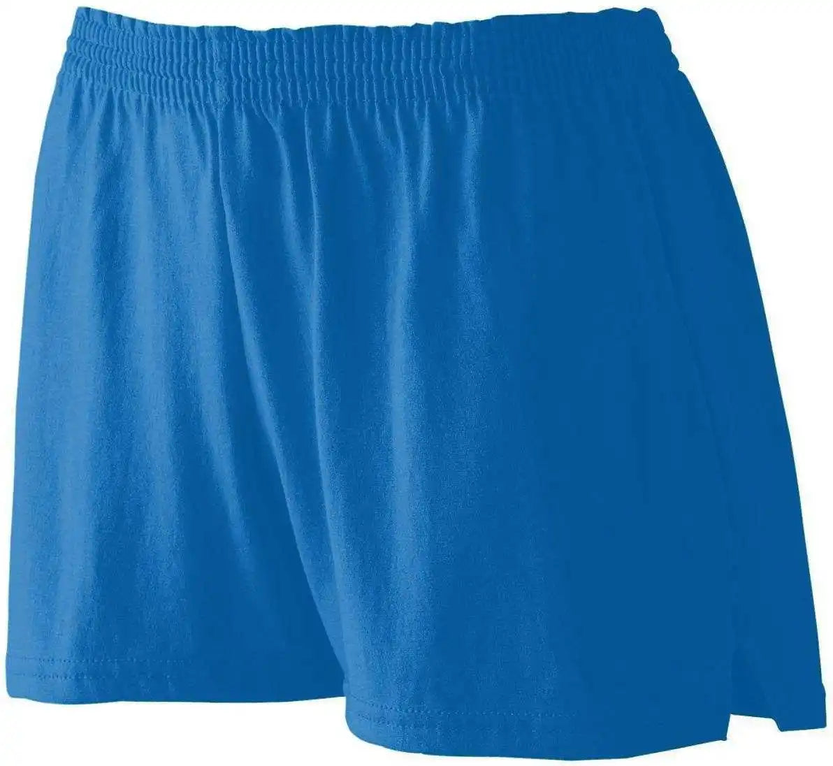 Augusta 988 Girls Trim Fit Jersey Short Royal
