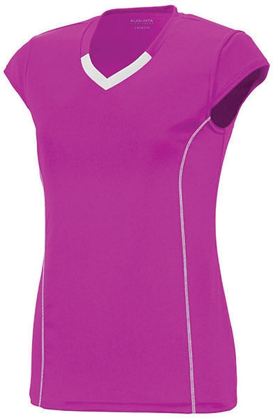 Augusta Blash Short Sleeve Jersey (w) (pink)