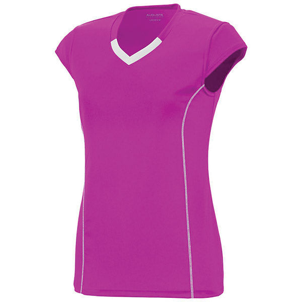 Augusta Blash Short Sleeve Jersey (w) (pink) - s