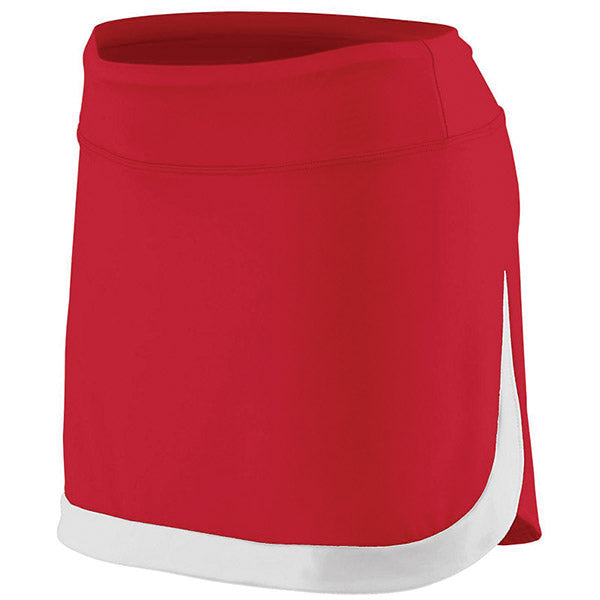 Augusta Color Block Skirt (w) (red/white) - s