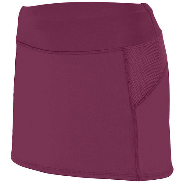 Augusta Femfit Skort (w) (maroon)