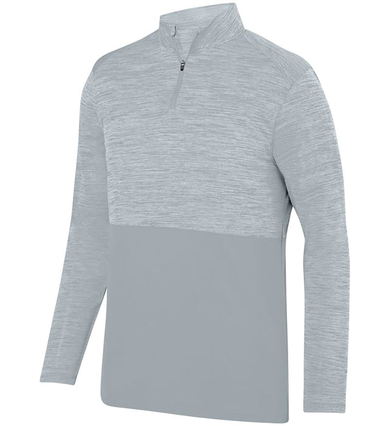 Augusta Shadow Tonal Heather 1/4 Zip Pullover