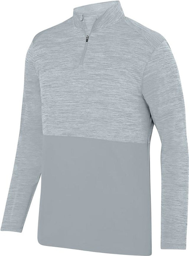 Augusta Shadow Tonal Heather 1/4 Zip Pullover