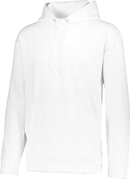 Augusta Wicking Fleece Hooded Sweatshirt (m) (white)