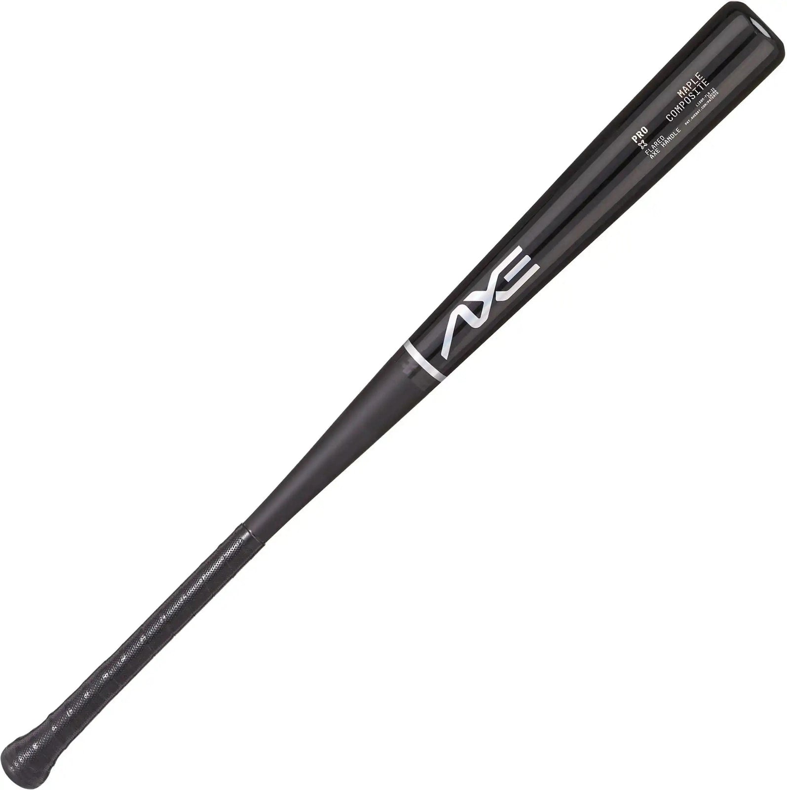 Axe Pro Maple Composite Wood Baseball Bat | Obsidian Black | Flared Handle - 31’’