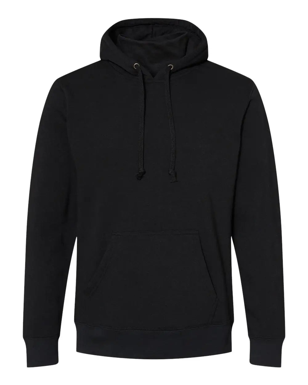 J. America 8879j Gaiter Fleece Hooded Sweatshirt - 8879 - Black - Adult s