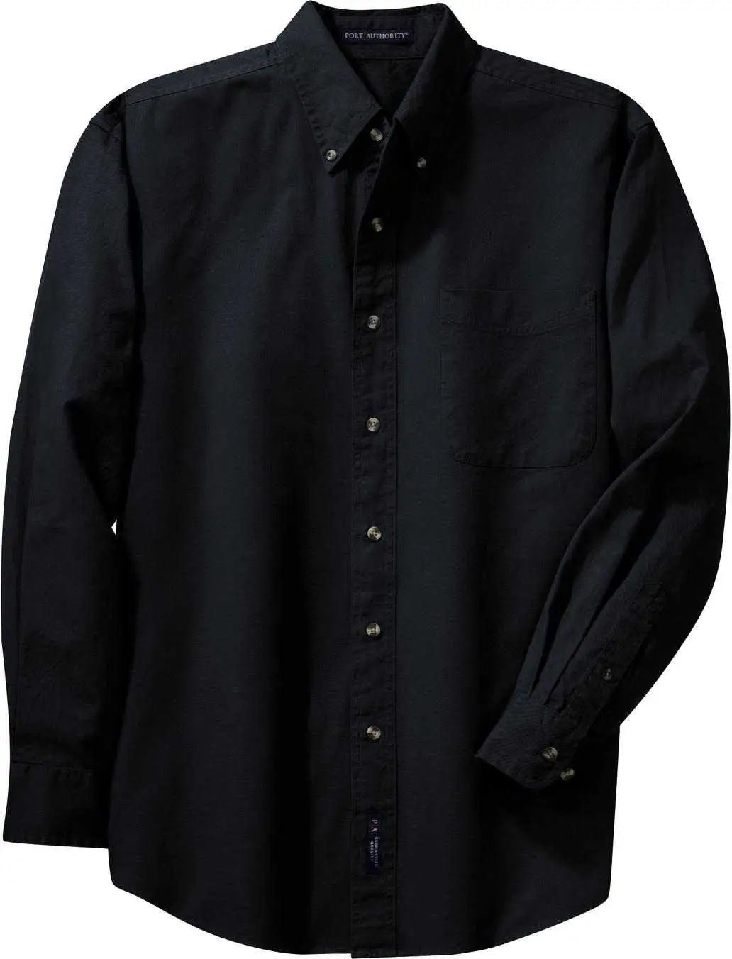 Port Authority Tls600t Tall Long Sleeve Twill Shirt - Classic Navy