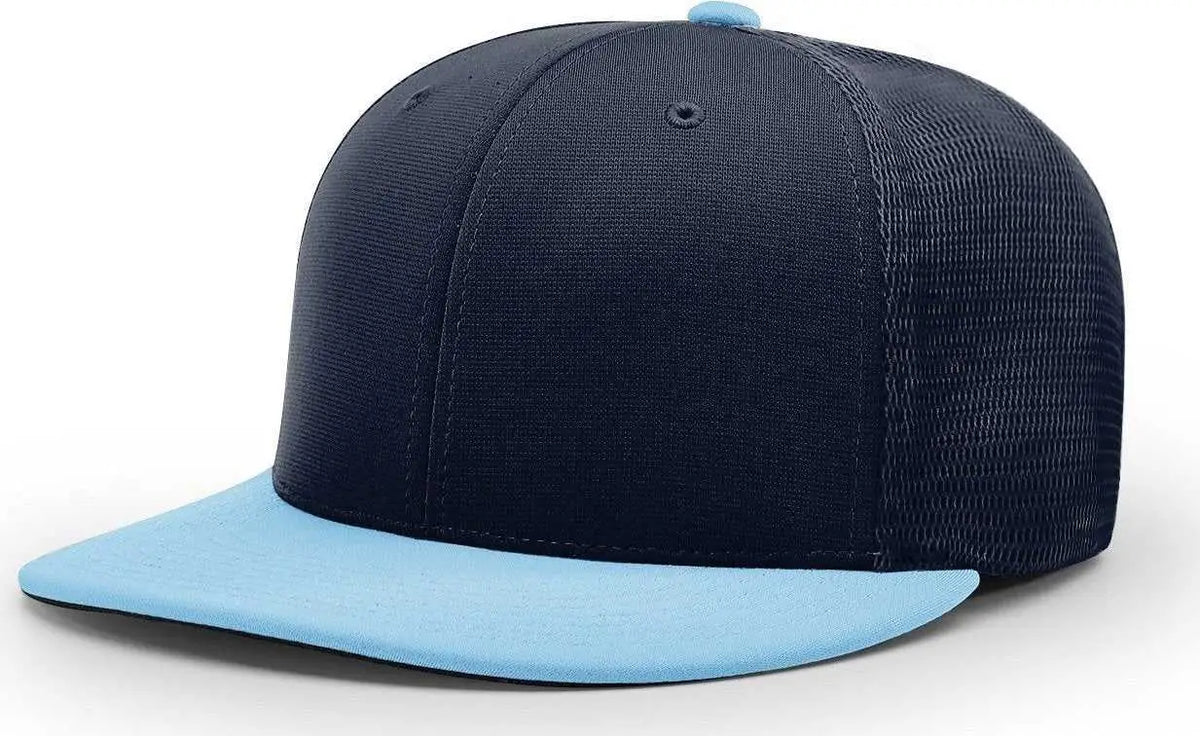 Richardson Pts20m Pulse/mesh Back Caps - Navy Columbia Blue - Xs-sm