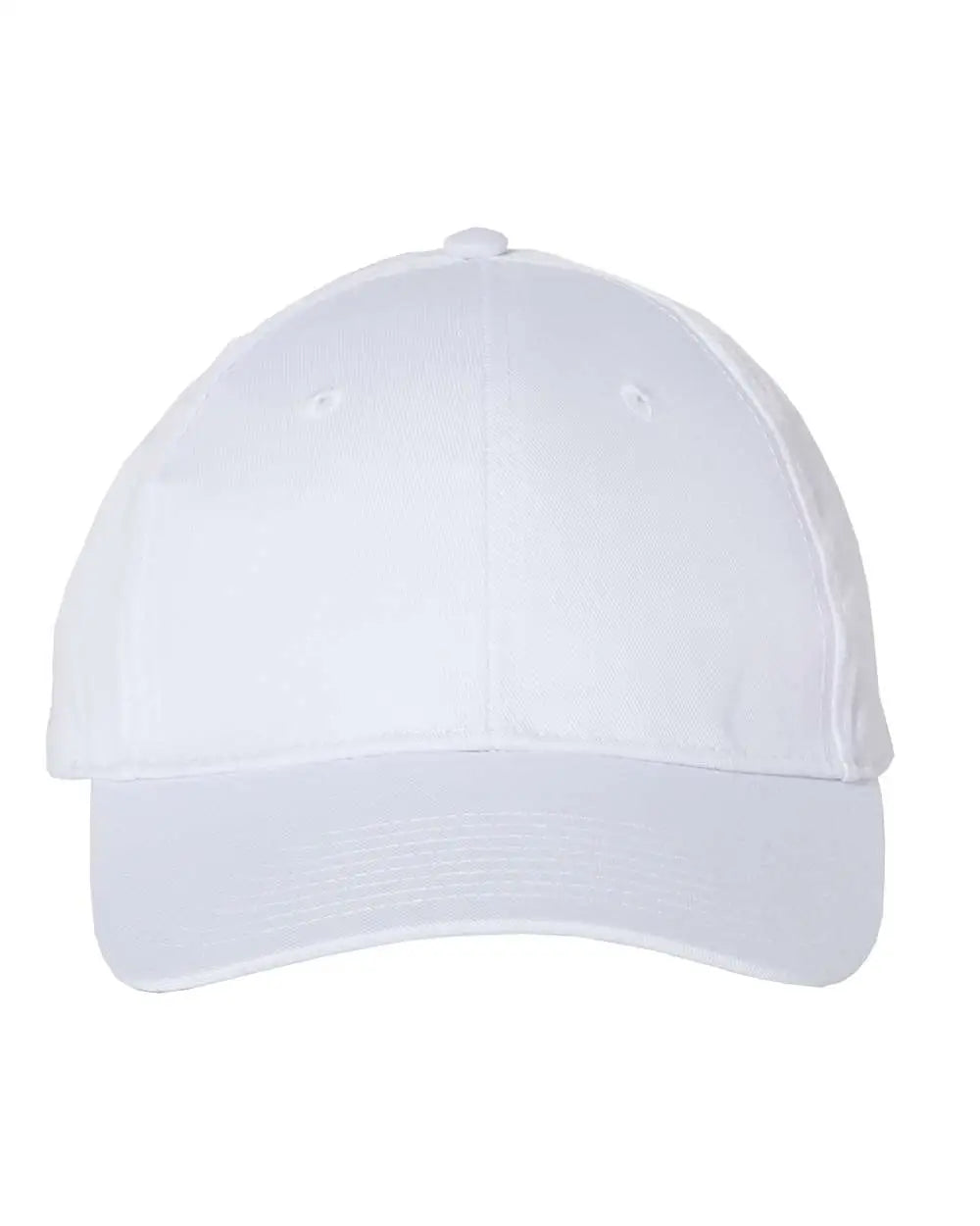 Valucap Vc100 Lightweight Twill Cap - White - one Size Fits Most