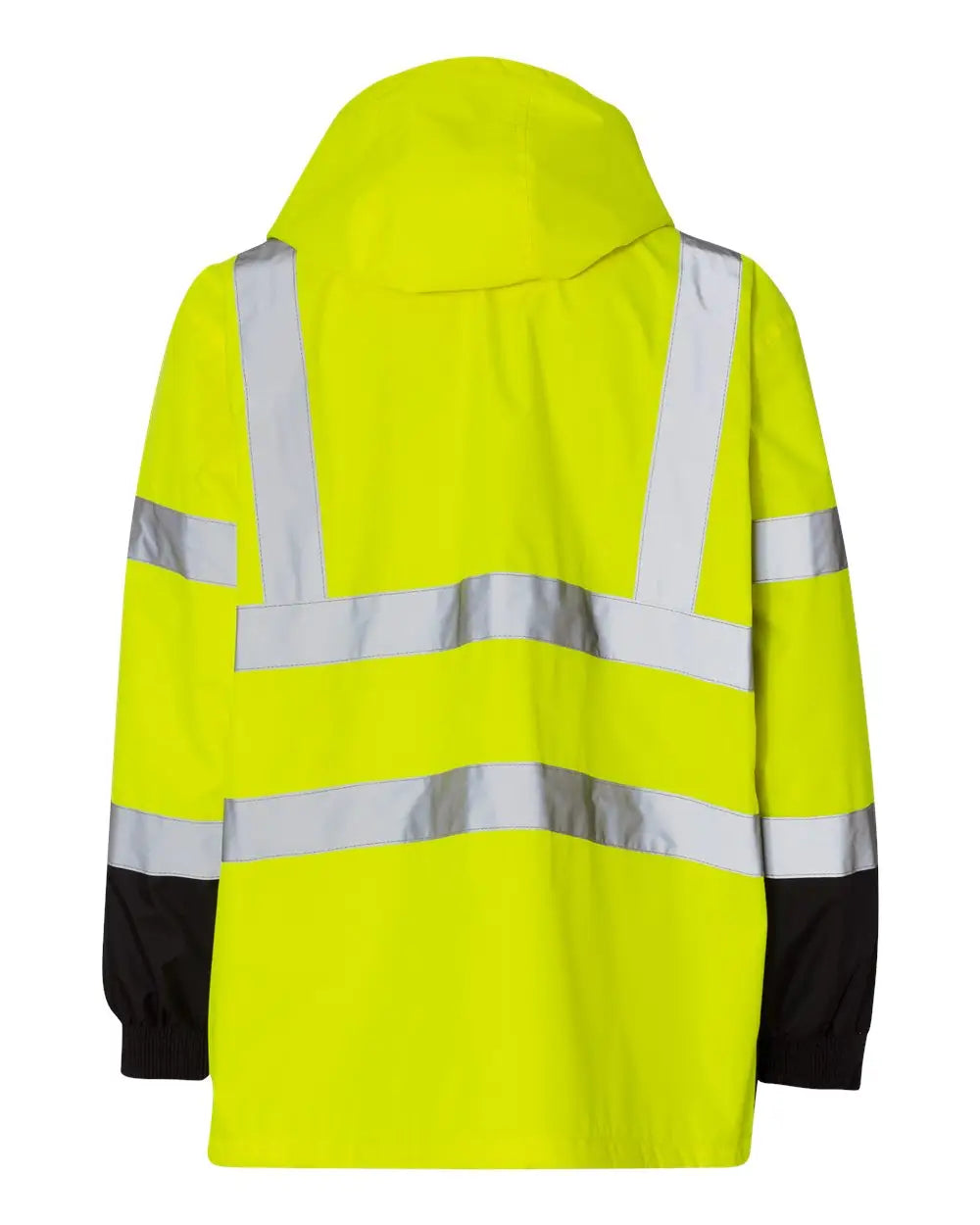 Kishigo Rwj102-103 Storm Cover Waterproof Rain Jacket - Lime
