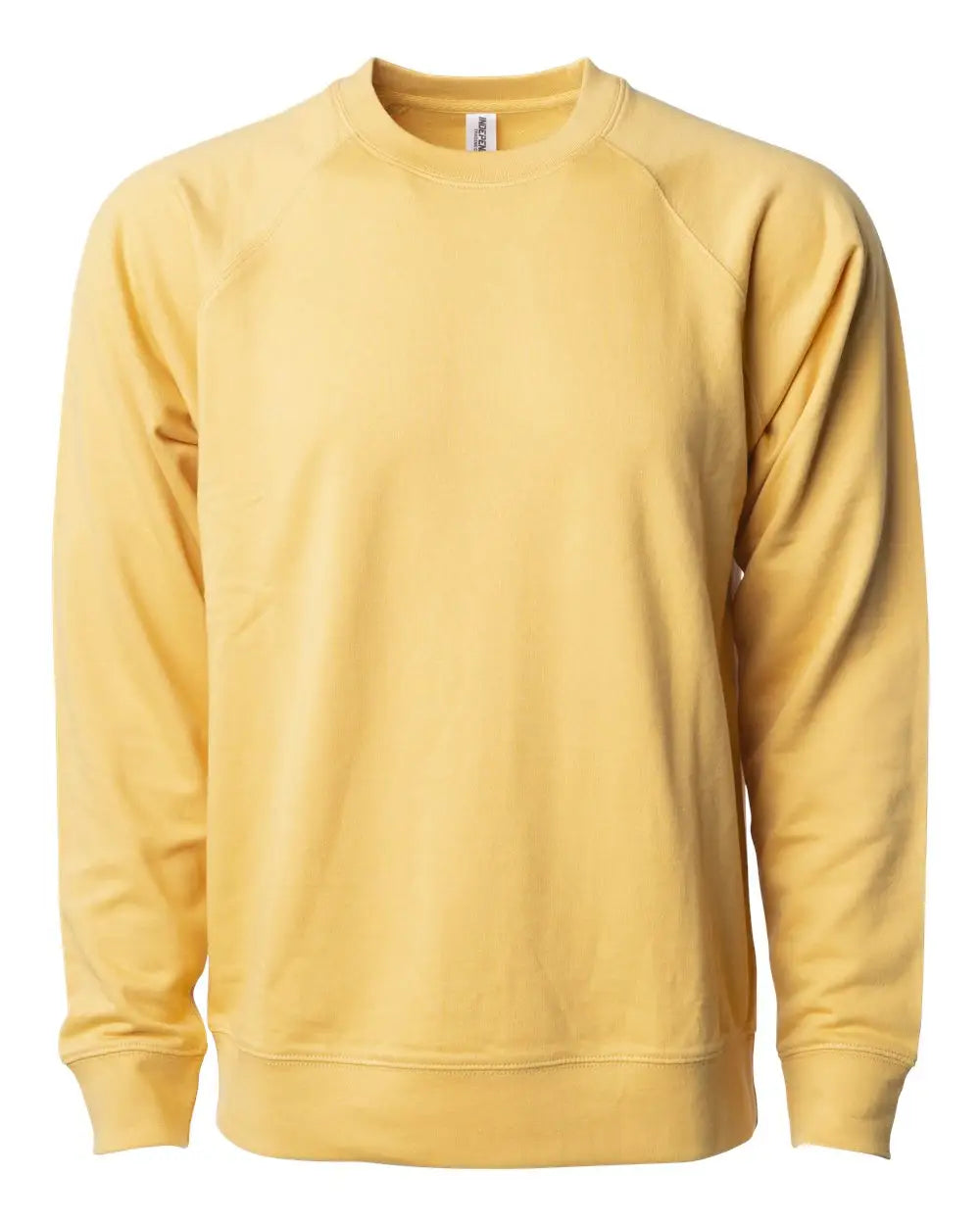 Independent Trading Co. Ss1000c Icon Lightweight Loopback Terry Crewneck Sweatshirt - Harvest Gold - Xs