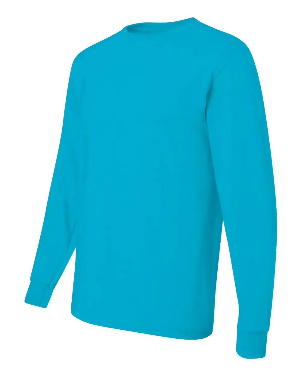 Jerzees 29lsr Dri-power® Long Sleeve 50/50 T-shirt - California Blue - s