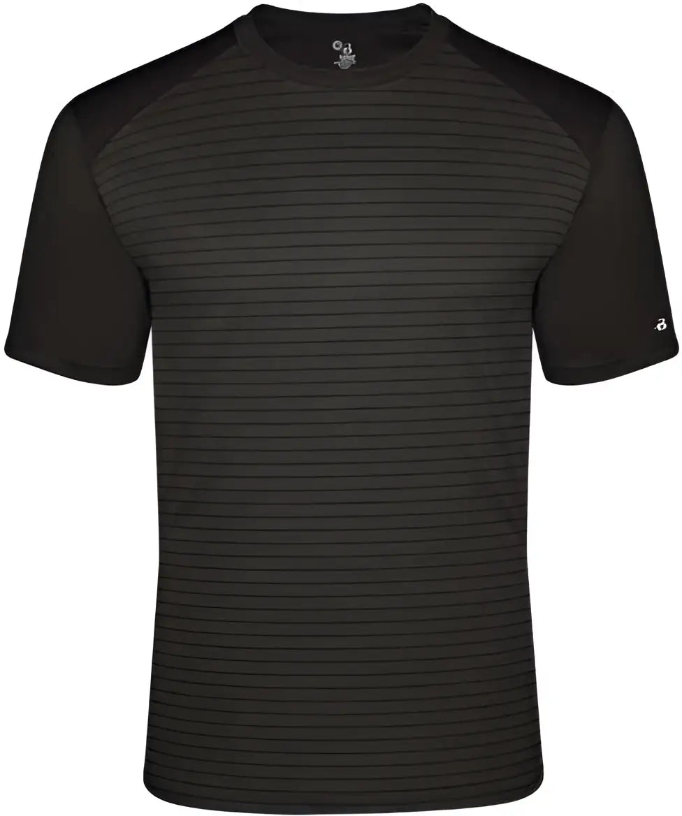 Badger Sport 2972 Vintage Line Tri-blend Youth Tee - Black