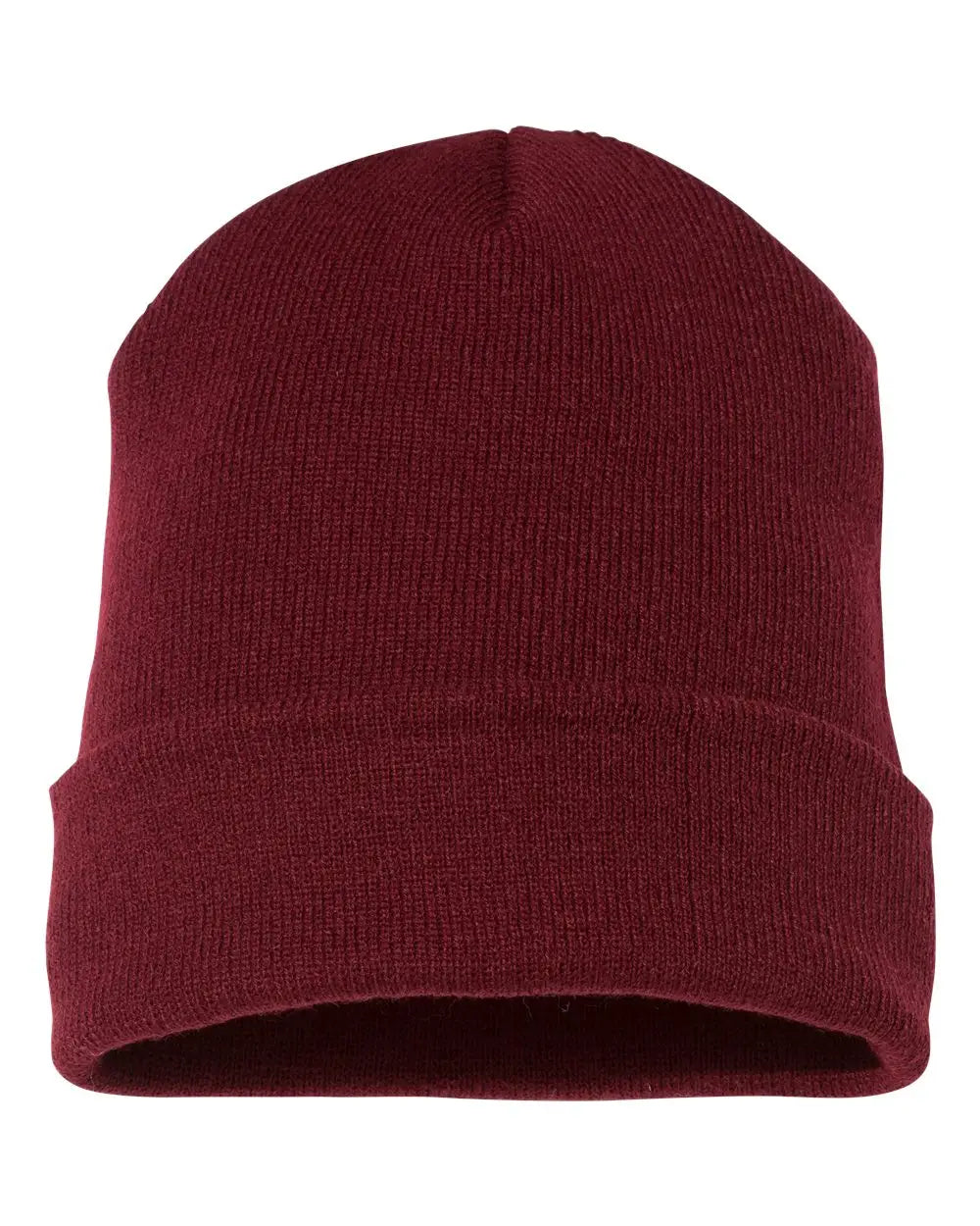 Yp Classics 1501kc Cuffed Beanie - Maroon - one Size Fits Most
