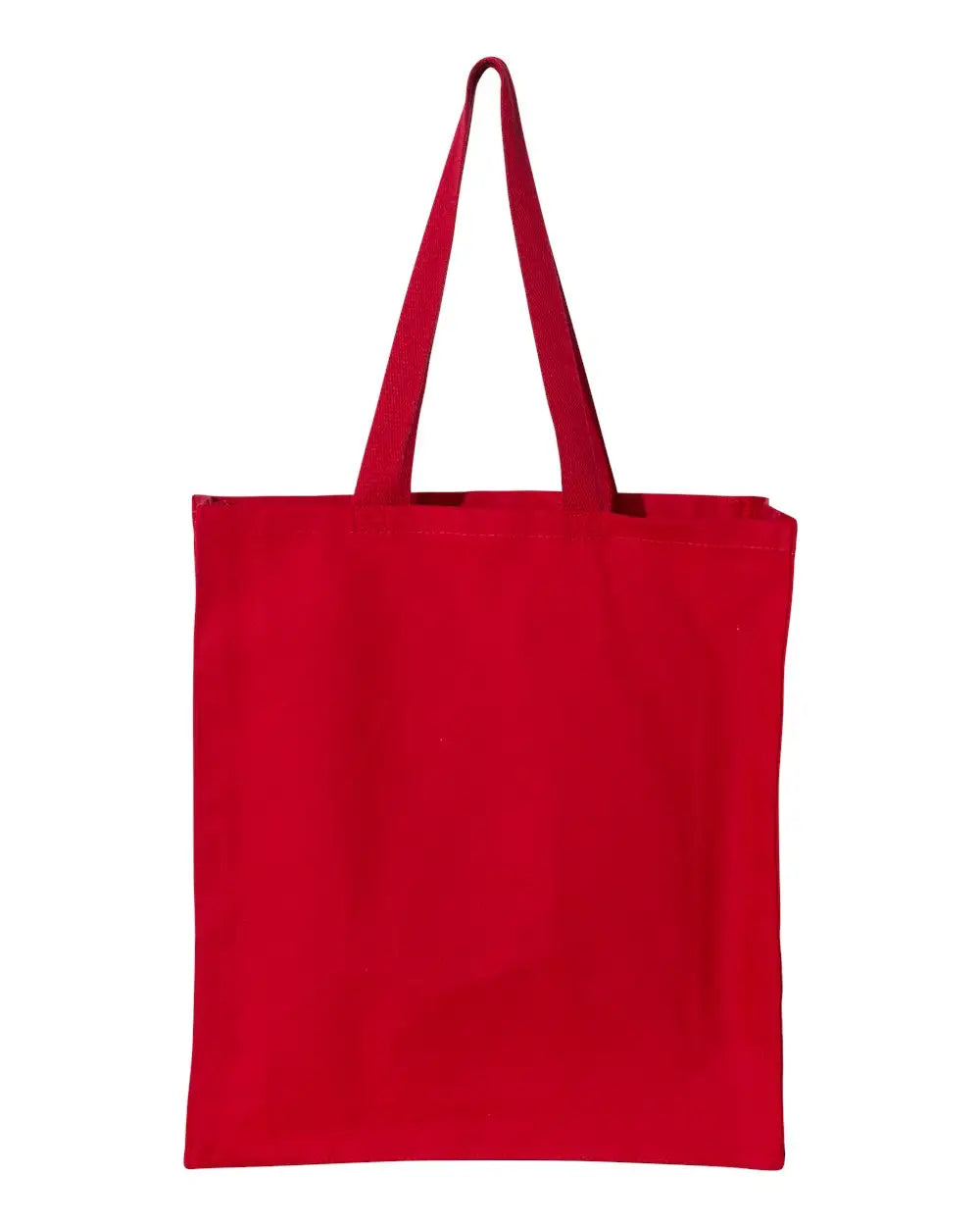 Oad Oad100 Promotional Shopper Tote - 100 - Red - one Size Fits Most