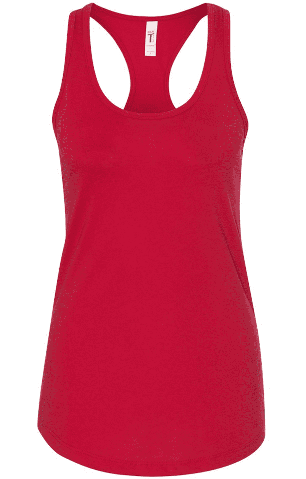 Next Level 5033 Ladies&#39; Festival Tank - Red - HIT a Double - 3