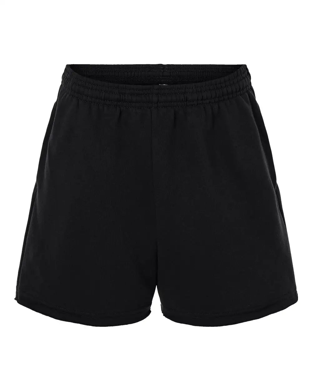 Bella + Canvas 3787c Women’s Cutoff Fleece Shorts - 3787 - Black - Ladies s