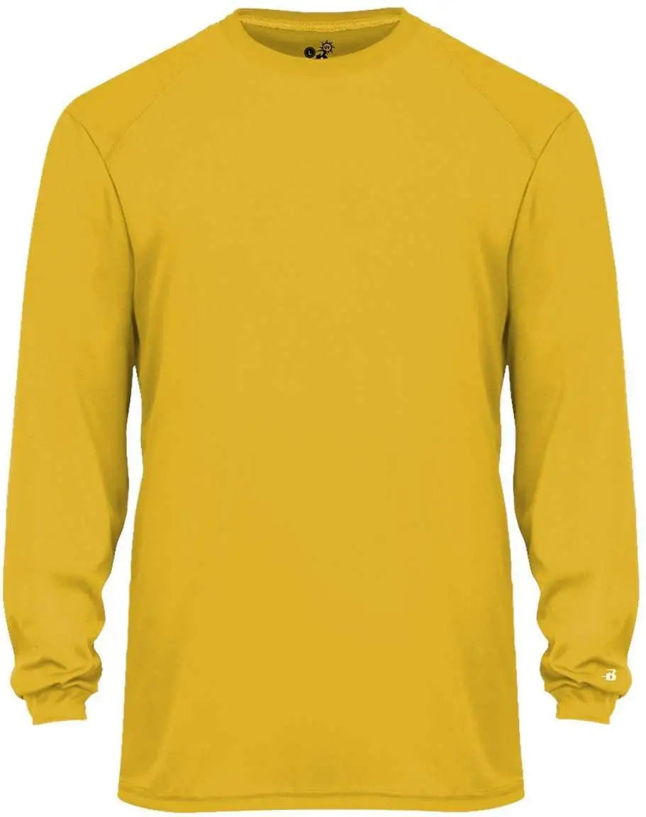 Badger Sport 4004 Ultimate Softlock Long Sleeve Tee - Gold