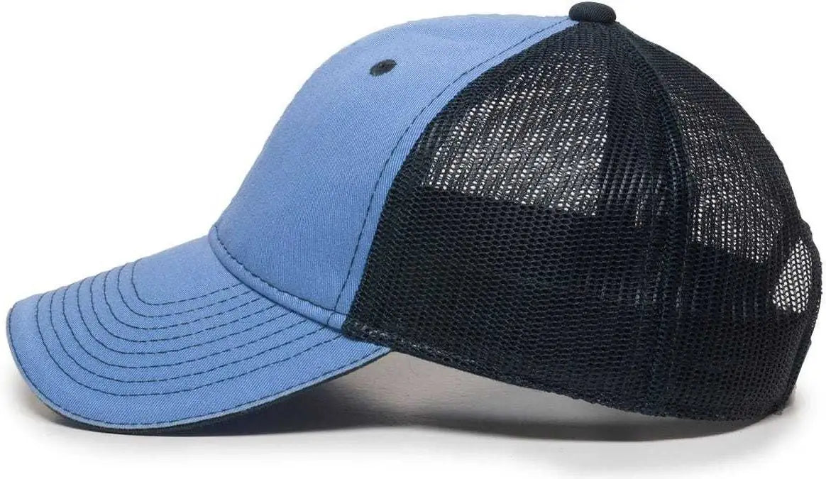 Oc Sports Gwt-101m Adjustable Mesh Back Cap - Bay Blue Navy - 6 7/8’’ - 7 1/2’’