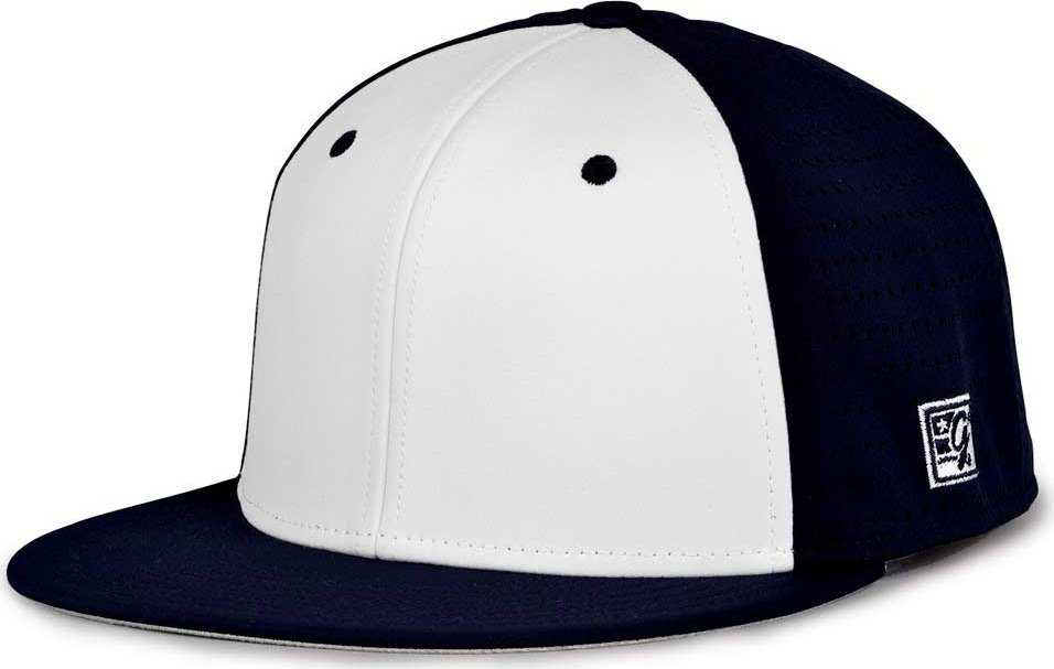 The Game GB998 Perforated GameChanger Cap - Black White - HIT a Double - 1