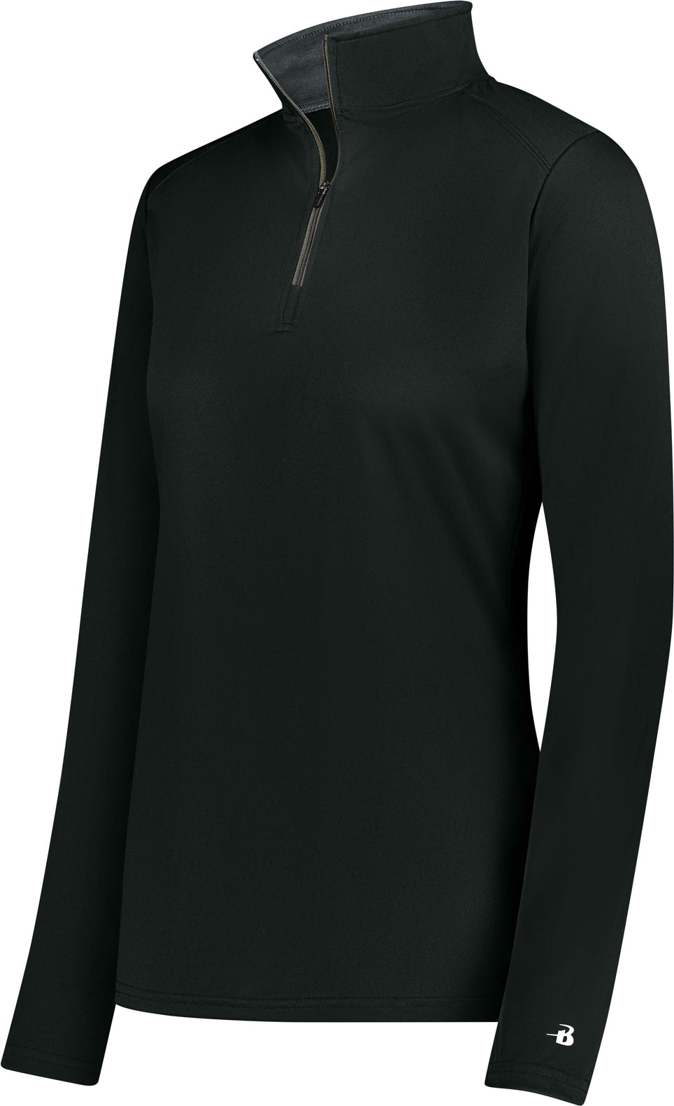 BA BLACK/GRAPHITE LADIES B-CORE 1/4  ZIP
