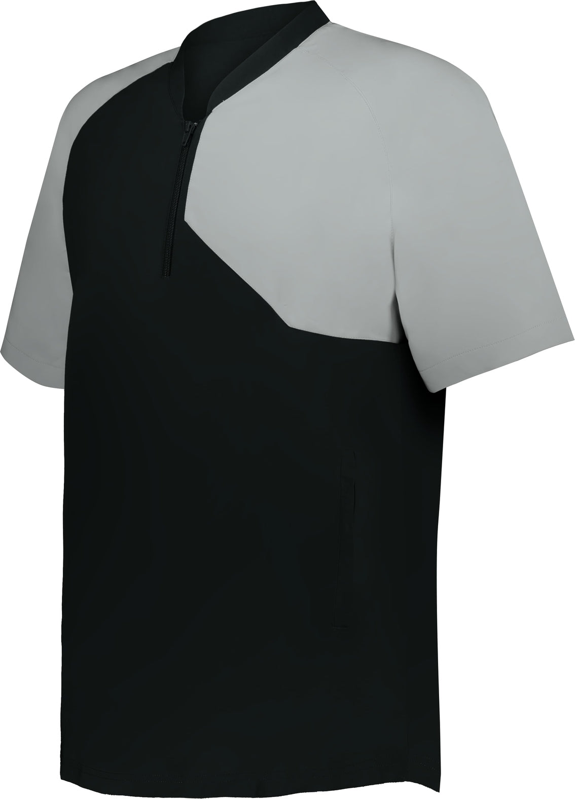 BA BLACK/GREY YOUTH BASEBALL BATTER LS JACKE